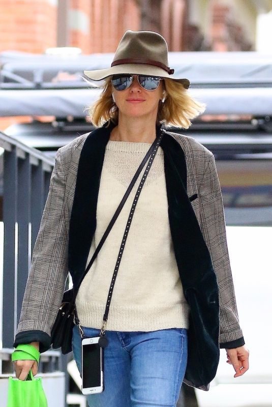 NAOMI WATTS Out in New York 11/02/2018
