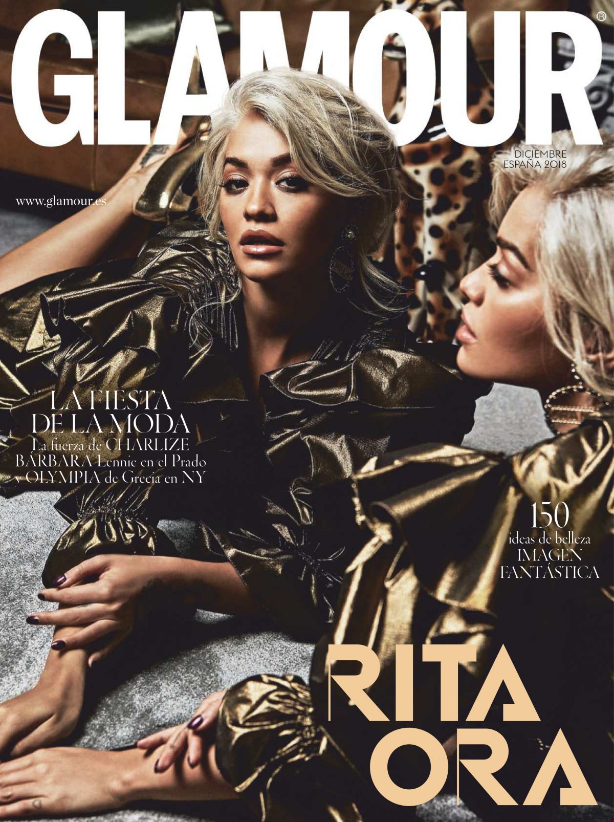 RITA ORA in Glamour Magazine, Spain December 2018 – HawtCelebs