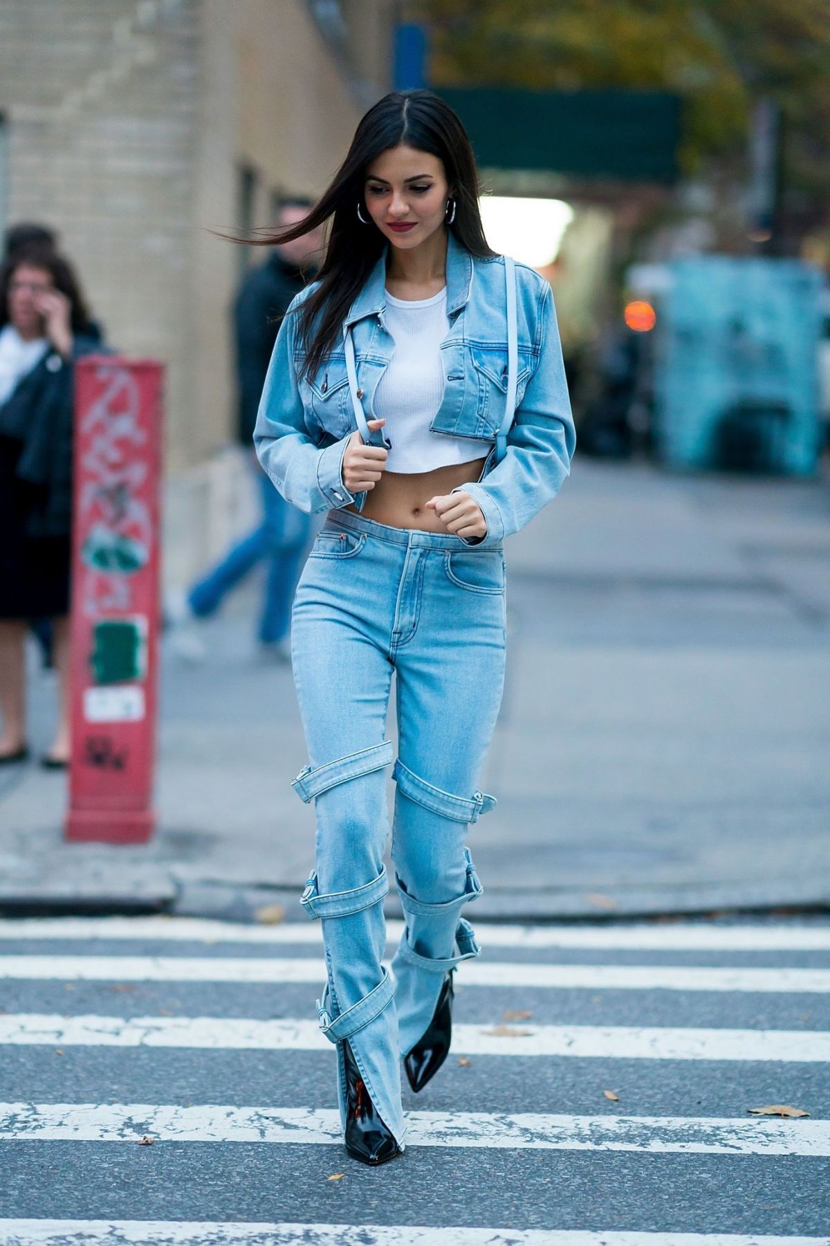 VICTORIA JUSTICE Out and About in New York 11/07/2018 – HawtCelebs