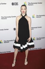 AMANDA SEYFRIED at Kennedy Center Honors in Washington 12/02/2018