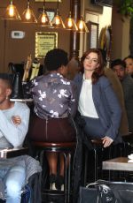 ANNE HATHAWAY on the Set of Modern Love in New York 12/04/2018