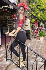 BLANCA BLANCO Shopping at a Mexican Flea Market in Los Angeles 12/10/2018