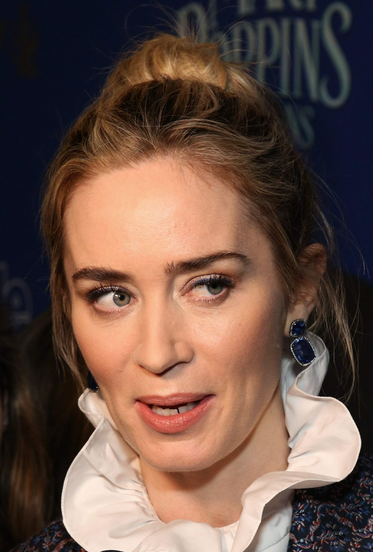 EMILY BLUNT at Mary Poppins Return Screening in New York ...
