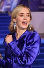 EMILY BLUNT at Mary Poppins Returns Premiere in London 12/12/2018