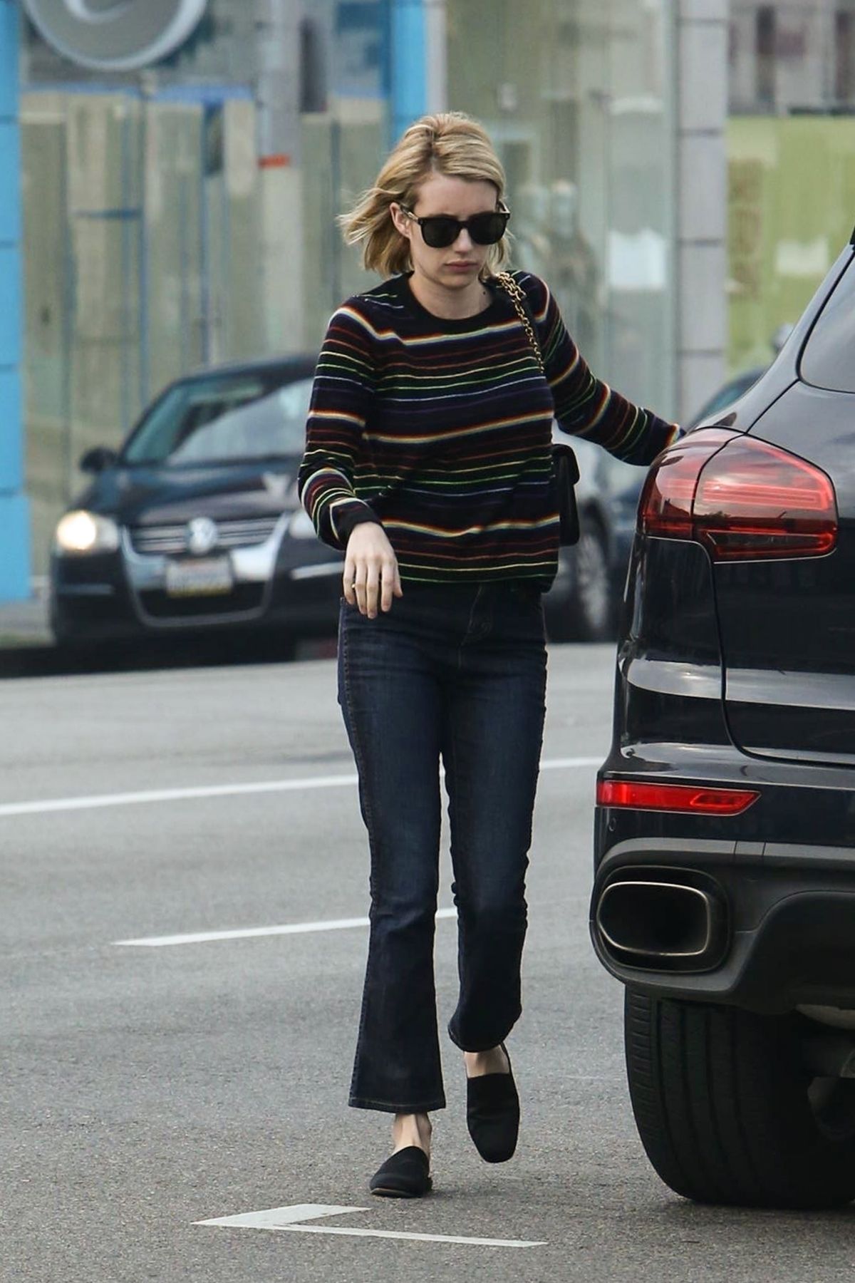 EMMA ROBERTS Out for Breakfast in Los Angeles 12/23/2018 – HawtCelebs