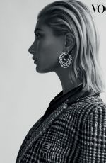 HAILEY BIEBER in Vogue Magazine, Arabia December 2018