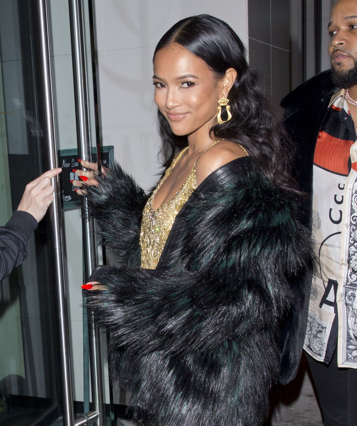 KARRUECHE TRAN at Diddy’s Ciroc Vodka Christmas Party in West Hollywood ...