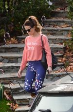 KATE BECKINSALE Heading to a Gym in Los Angeles 12/10/2018