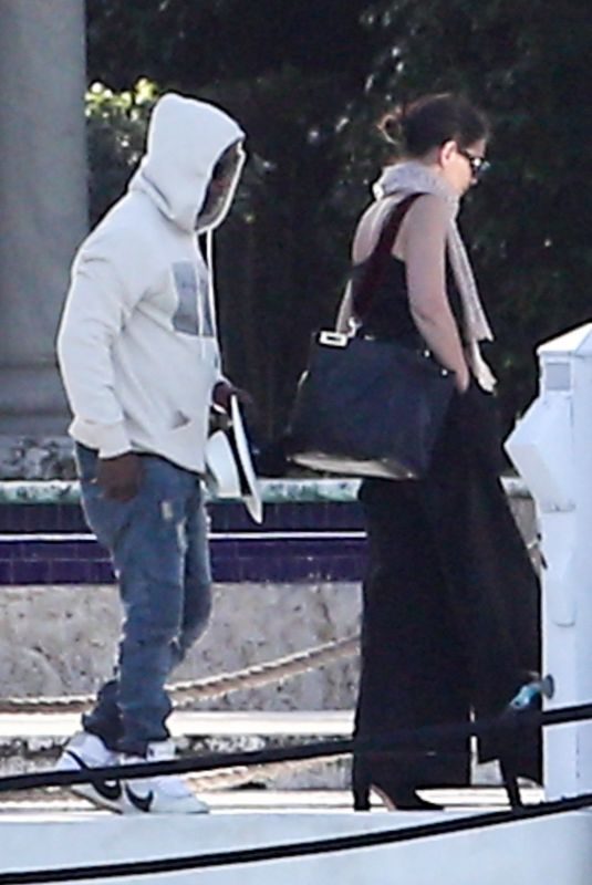 KATIE HOLMES and Jamie Foxx Out in Miami 12/29/2018