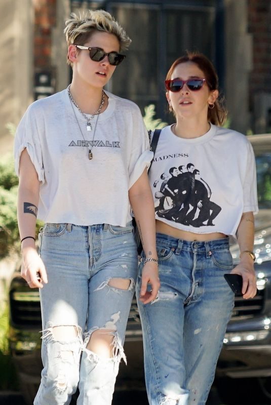 KRISTEN STEWART Out with New Girlfriend in Los Angeles 12/20/2018