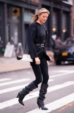 MARTHA HUNT Out and About in New York 12/17/2018