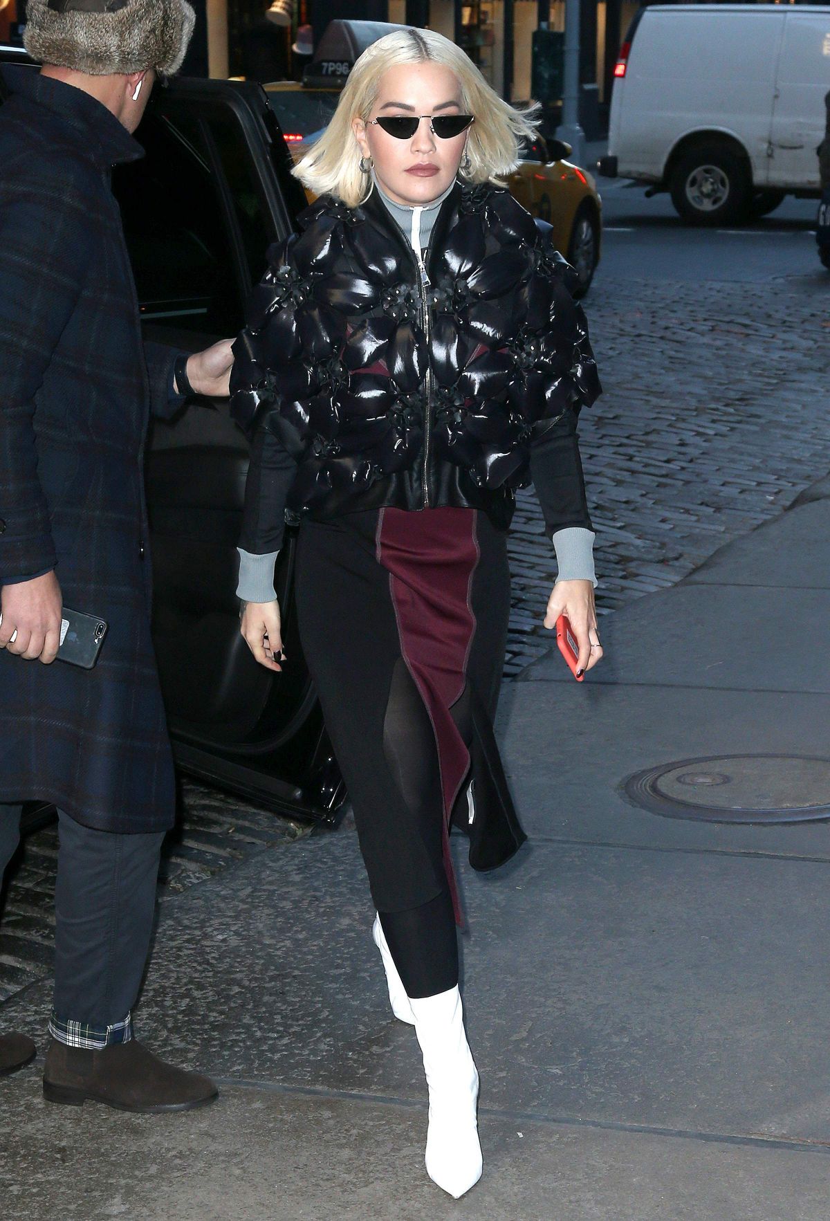 RITA ORA Arrives at Her Hotel in New York 12/18/2018 – HawtCelebs