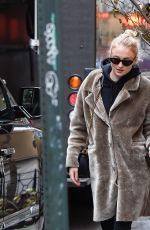 SOPHIE TURNER Out in New York 12/17/2018