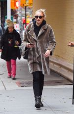 SOPHIE TURNER Out in New York 12/17/2018