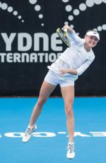 ALIAKSANDRA SASNOVICH at 2019 Sydney International Tennis 01/10/2019