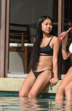 DEMI ROSE MAWBY in Bikini at a Pool in Phuket 01/24/2019