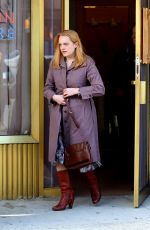 ELIZABETH MOSS on the Set of The Kitchen in New York 01/12/2019