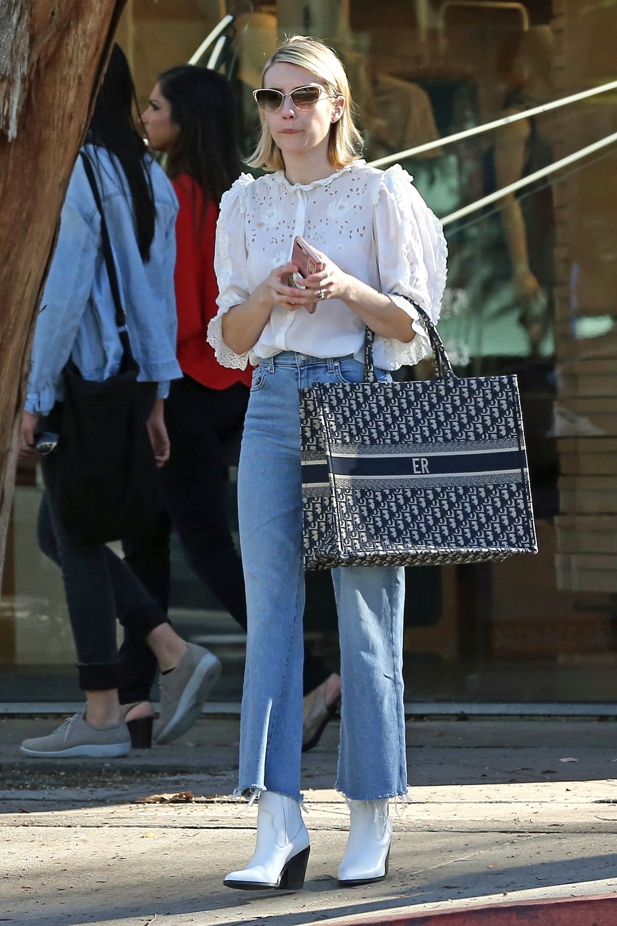 EMMA ROBERTS in Denim Out in West Hollywood 01/19/2019 – HawtCelebs