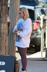 HILARY DUFF Out in Studio City 01/25/2019