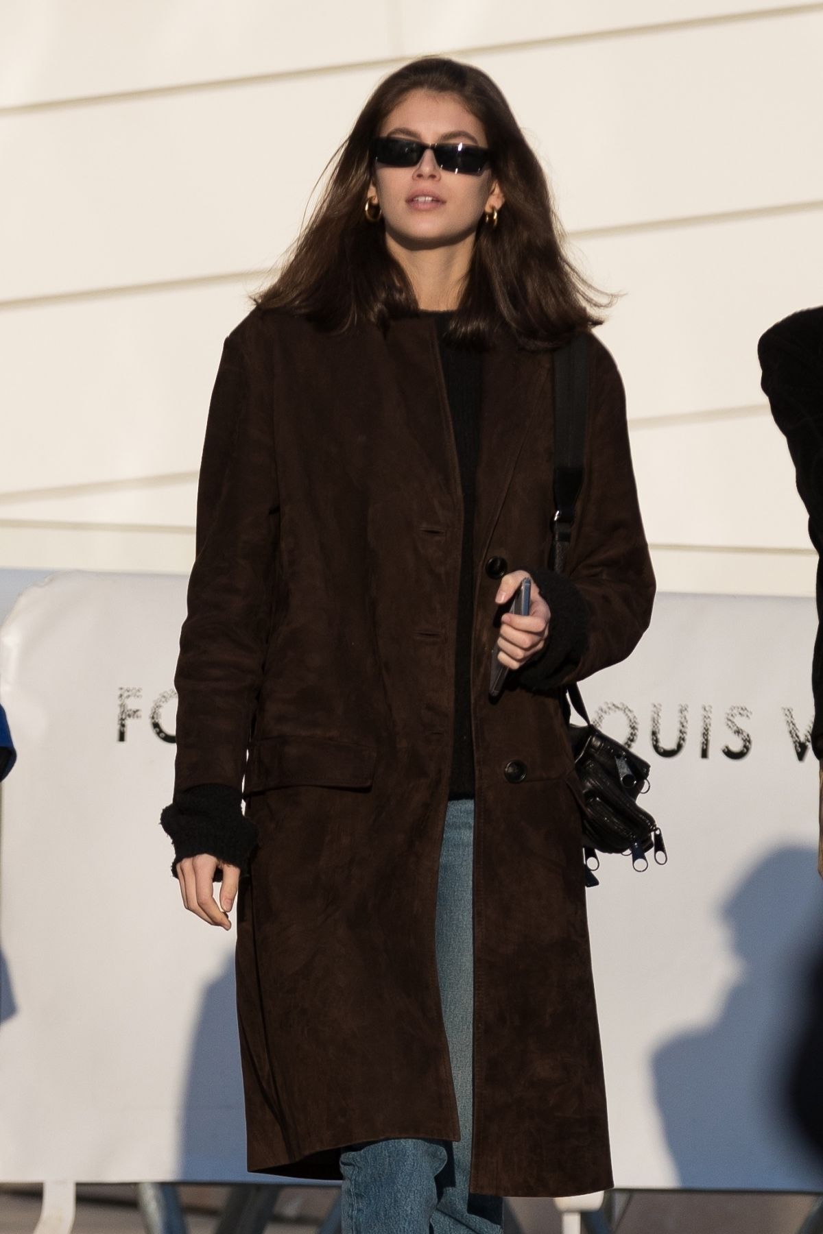 Kaia Gerber - Visits the Louis Vuitton Foundation in Paris 01/21