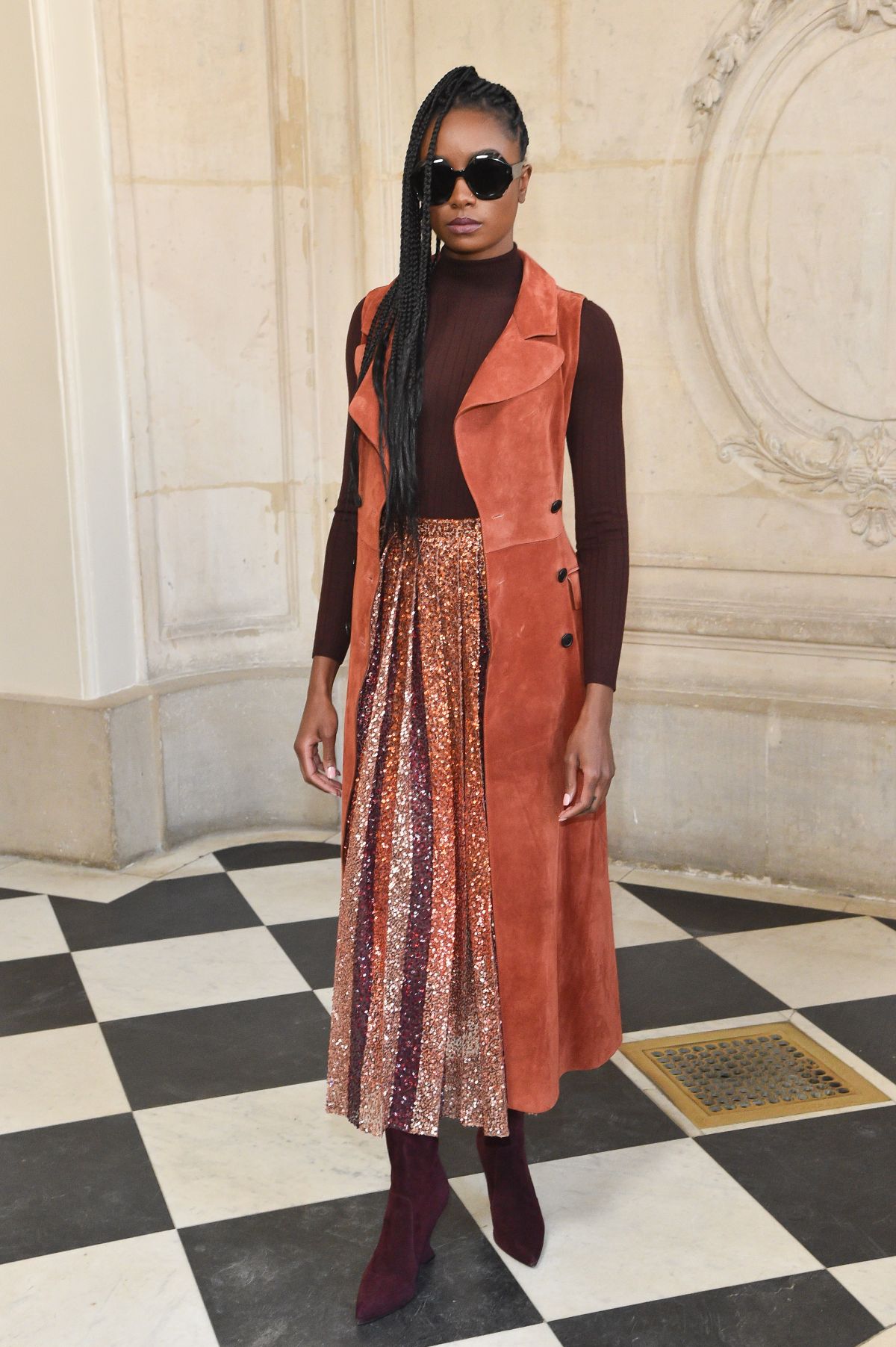 KIKI LAYNE at Christian Dior Show at Paris Fashion Week 01/21/2019 ...