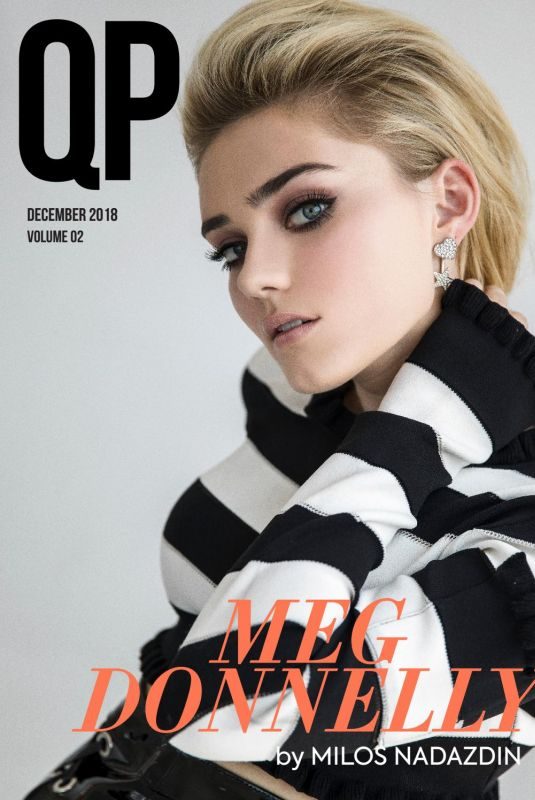 MEG DONNELLY iN QP Magazine, December 2018