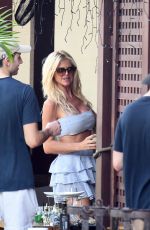 VICTORIA SILVSTEDT at Gustavia in St. Barts 12/28/2018