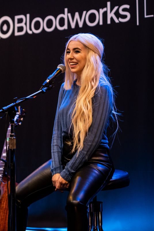 AVA MAX Performs at Bloodworks Live Studios in Portland 01/30/2019