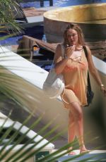 CHARLOTTE CROSBY in Bikini on Vacation in Mexico 02/15/2019