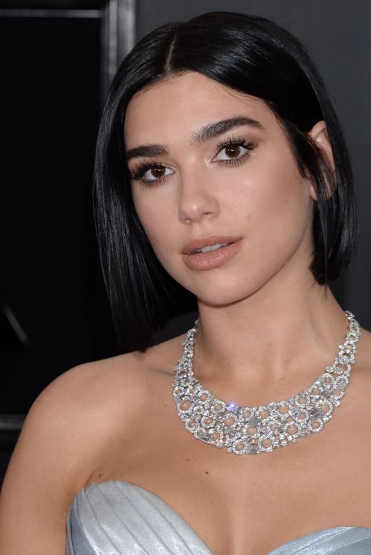 DUA LIPA at 61st Annual Grammy Awards in Los Angeles 02/10/2019