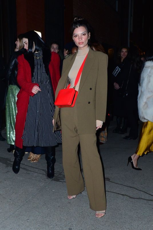 EMILY RATAJKOWSKI Arrives at Tiffany & co Party in New York 02/09/2019