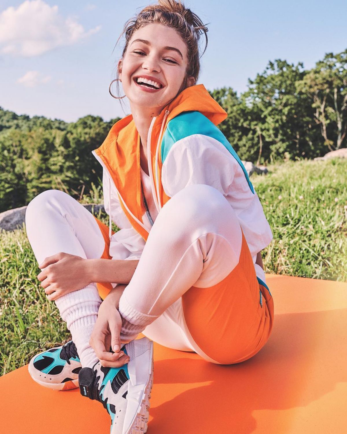 Gigi Hadid For Reebok X Gigi 2019 Campaign Hawtcelebs