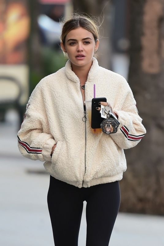 LUCY HALE Heading to a Gym in Los Angeles 02/17/2019 – HawtCelebs