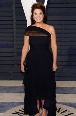 MONICA LEWINSKY at Vanity Fair Oscar Party in Beverly Hills 02/24/2019