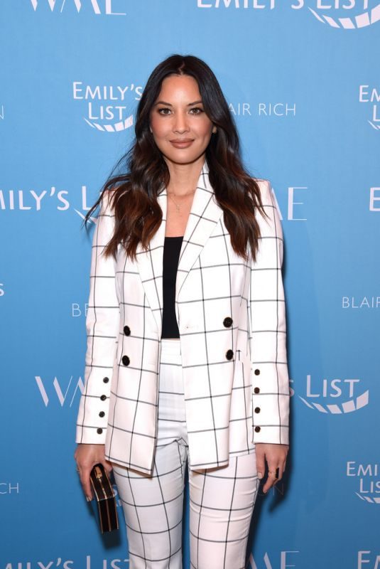 OLIVIA MUNN at Emily’s List Pre-oscars Event in Los Angeles 02/19/2019