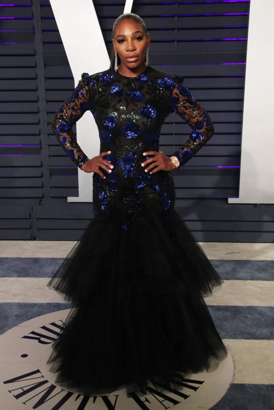 SERENA WILLIAMS at Vanity Fair Oscar Party in Beverly Hills 02/24/2019