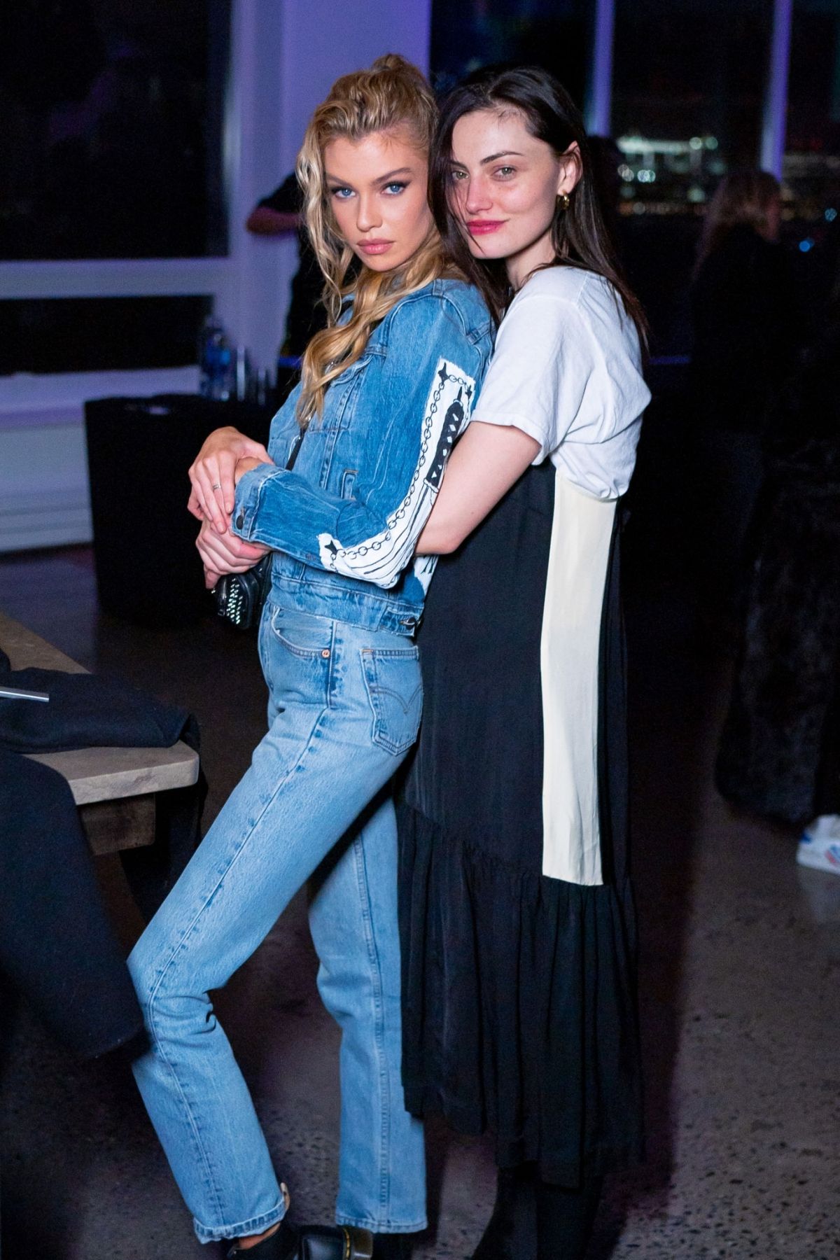 STELLA MAXWELL and PHOEBE TONKIN at P.S. x Danielle Priano Launch in