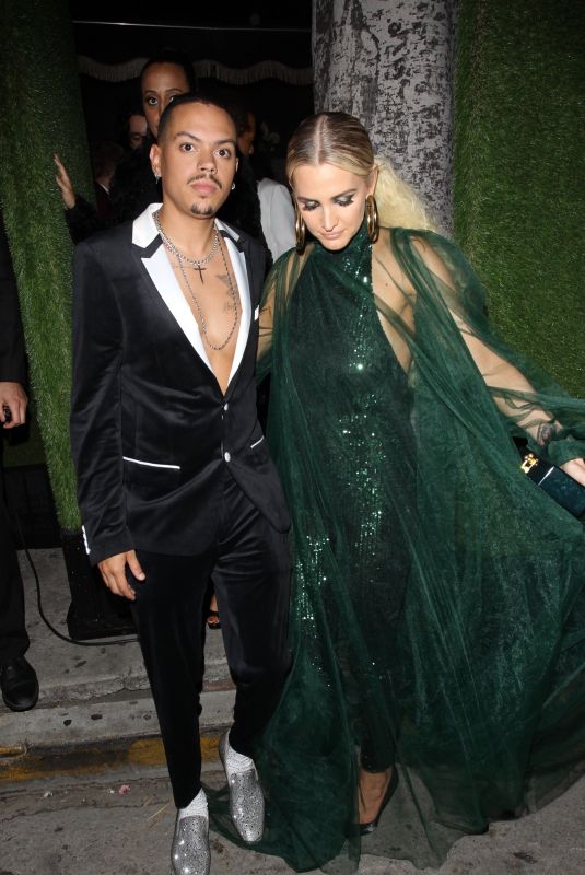 ASHLEE SIMPSON and Evan Ross at Diana Ross 75th Birthday Bash in ...