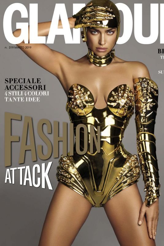 IRINA SHAYK in Glamour Magazine, Italy March 2019