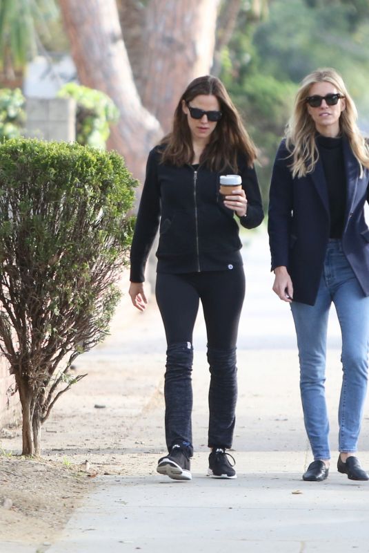JENNIFER GARNER and NICOLE SOLAKA Out for Lunch in Brentwood 03/27/2019
