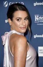 LEA MICHELE at 2019 Glaad Media Awards in Los Angeles 03/28/2019