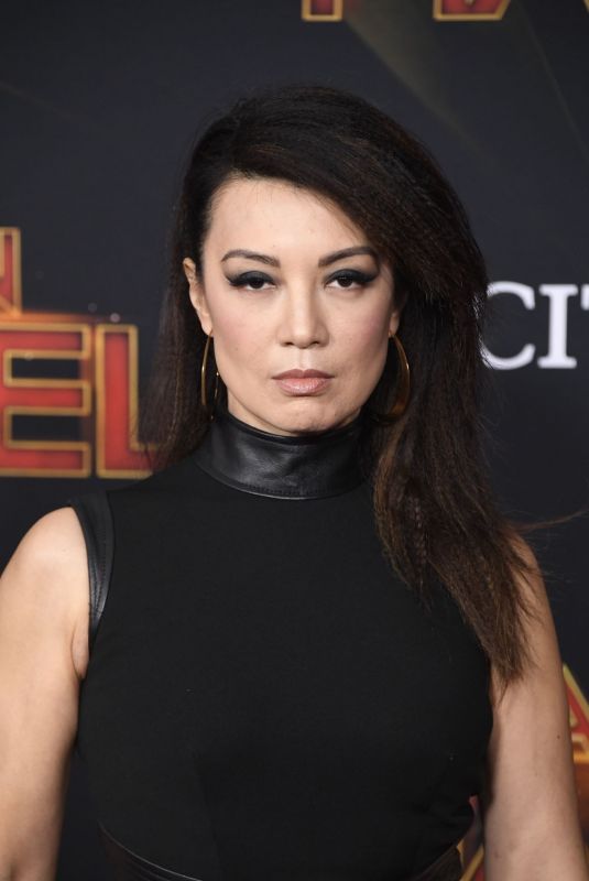MING-NA WEN at Captain Marvel Premiere in Hollywood 03/04/2019
