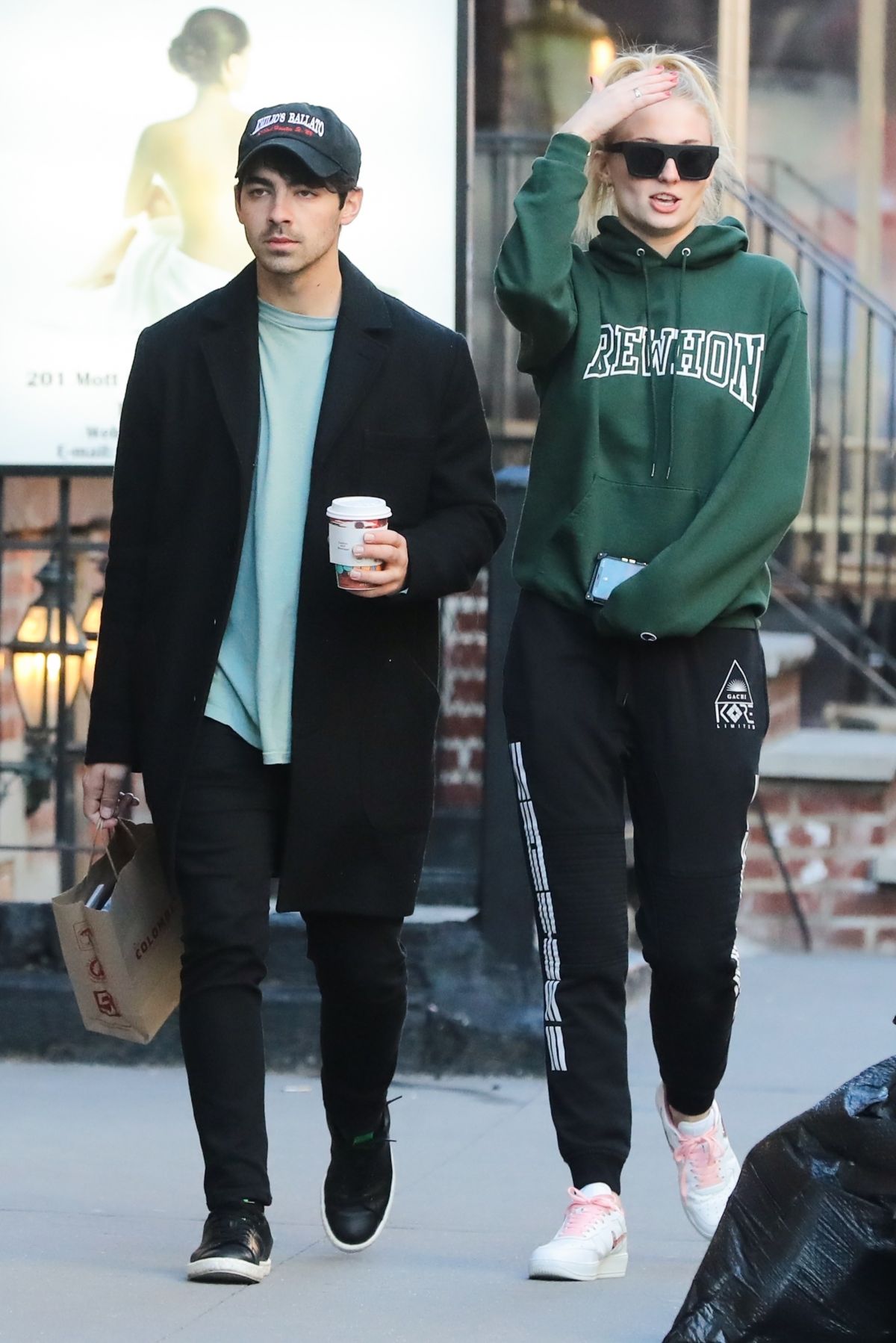 SOPHIE TURNER and Joe Jonas Out and About in New York 03 ...