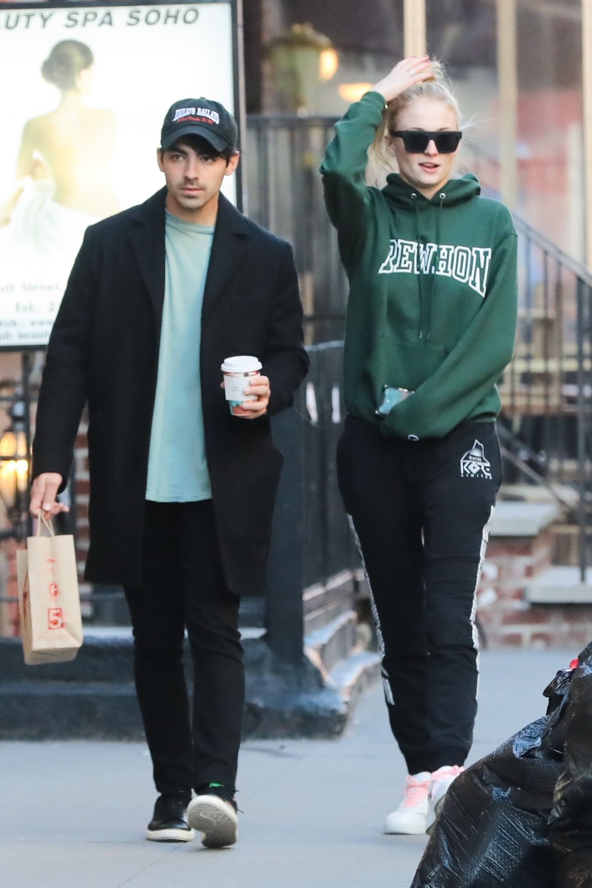 SOPHIE TURNER and Joe Jonas Out and About in New York 03/17/2019 ...
