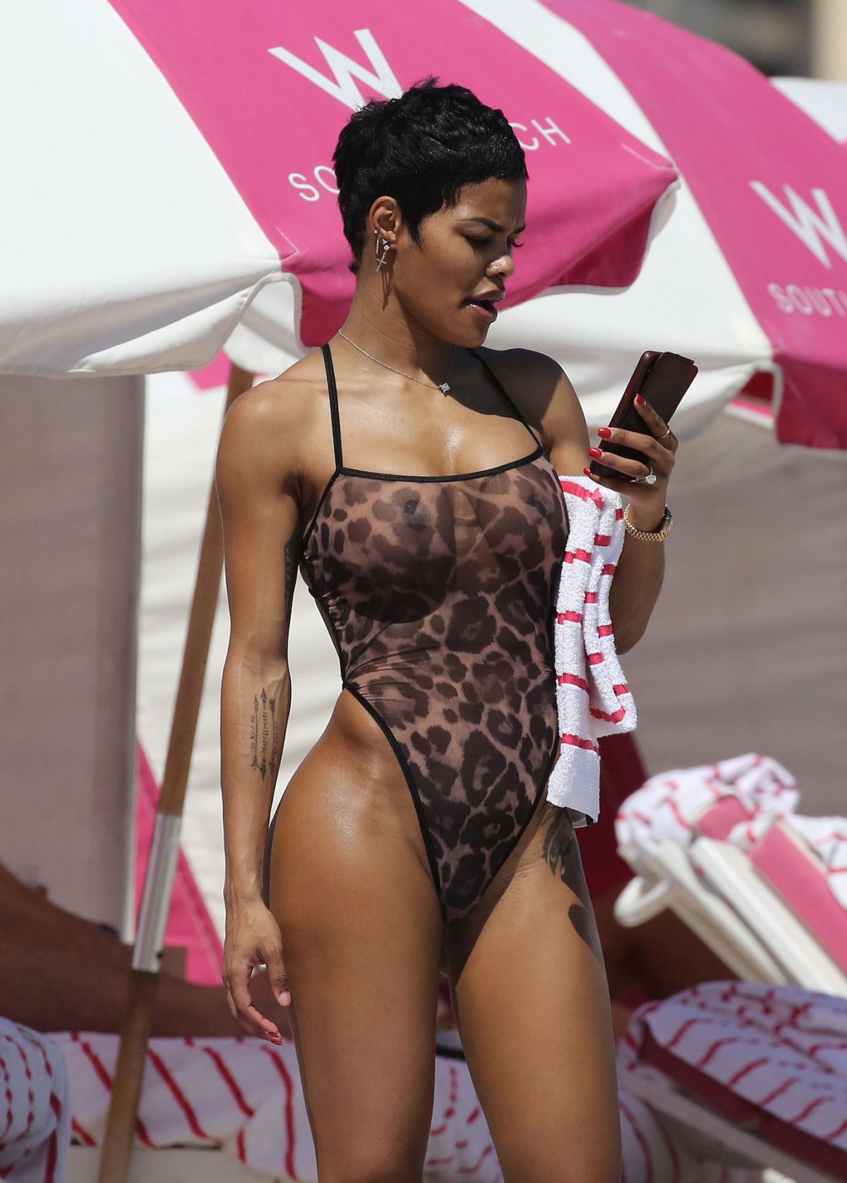 Teyana taylor swimsuit