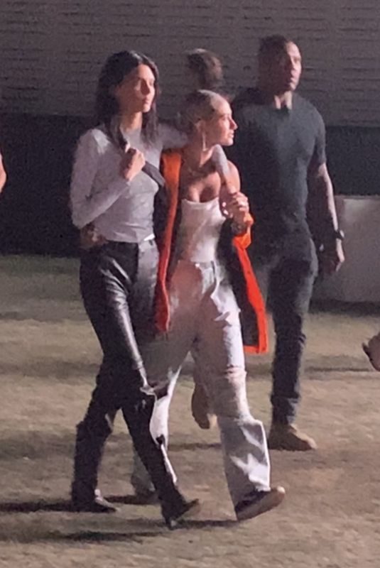KENDALL JENNER and HAILEY BIEBER at 2019 Coachella Valley Music and Arts Festival 04/12/2019