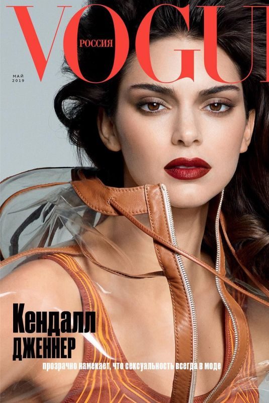 KENDALL JENNER in Vogue Magazine, Russia May 2019