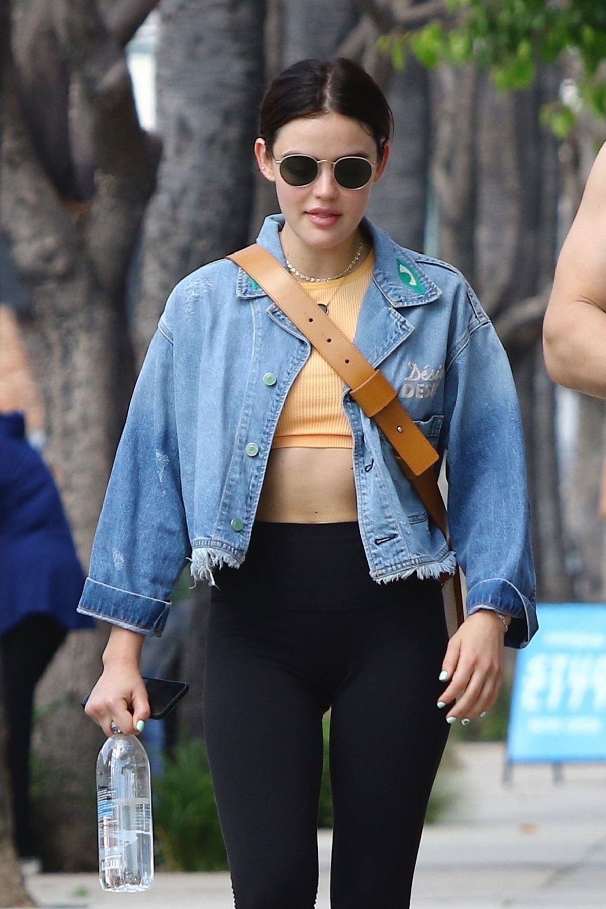 LUCY HALE Heading to a Gym in Los Angeles 04/02/2019 – HawtCelebs