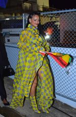 RIHANNA at Reggae Star Buju Banton Concert in Barbados 04/28/2019