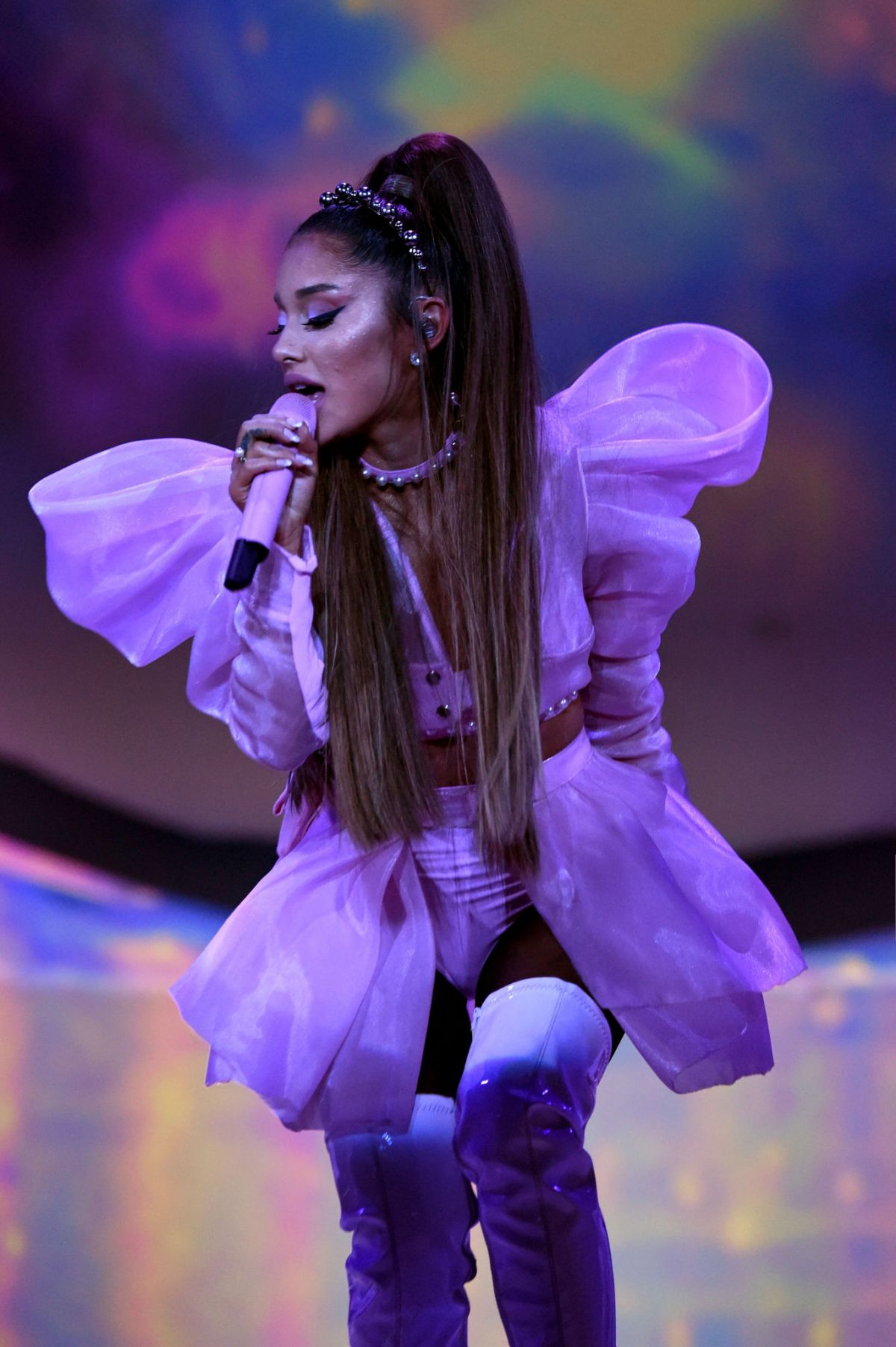 ARIANA GRANDE Performs at Staples Arena in Los Angeles 05/07/2019 ...